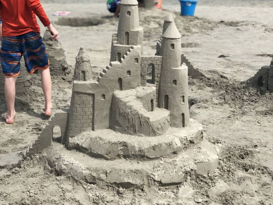 FREE Professional Sandcastle Building Lessons