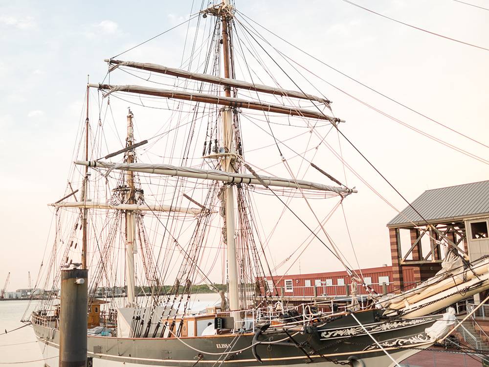 Galveston Historic Seaport & 1877 Tall Ship Elissa