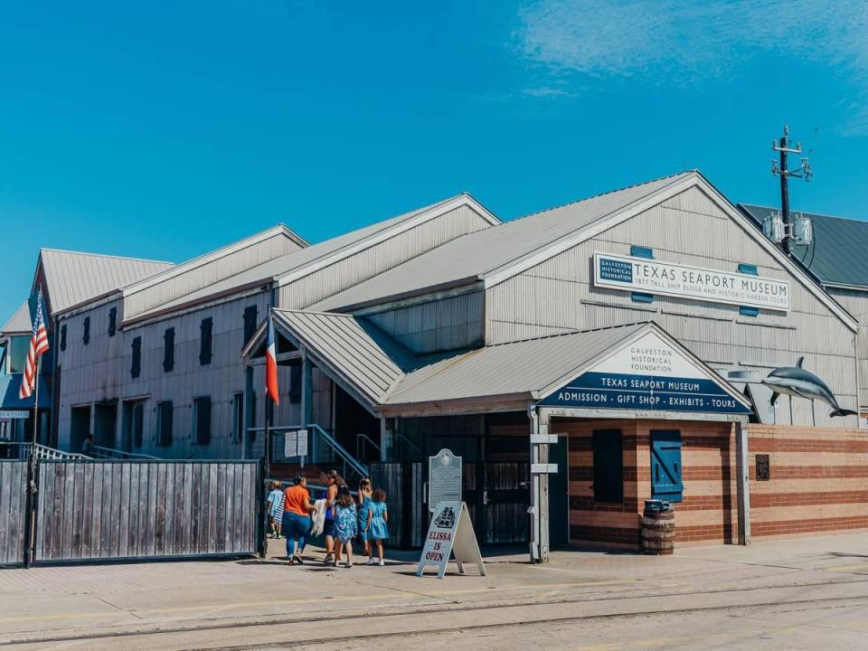 Exterior of Galveston Historic Seaport