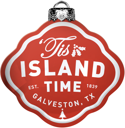 Visit Galveston Holiday Logo
